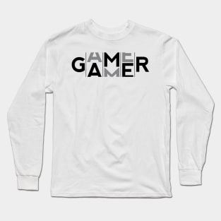 Minimalist Gamer Long Sleeve T-Shirt